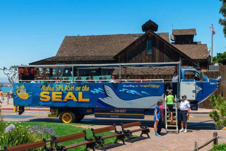 San Diego SEAL Tour vehicle