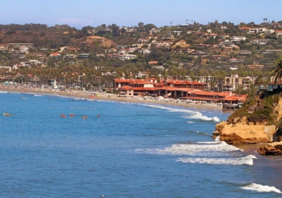 Image of La Jolla from ocean