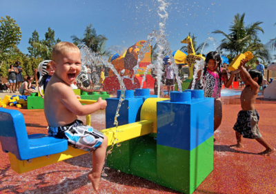 Image of kids playing at Legoland San Diego
