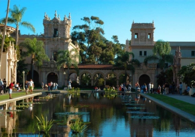 Image of Balboa Park San Diego pond