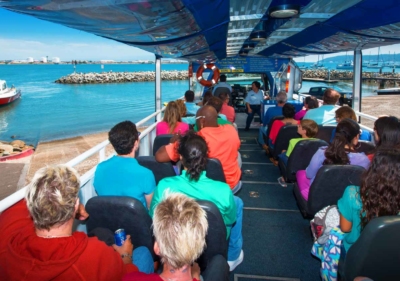 Image of San Diego tour vehicle interior