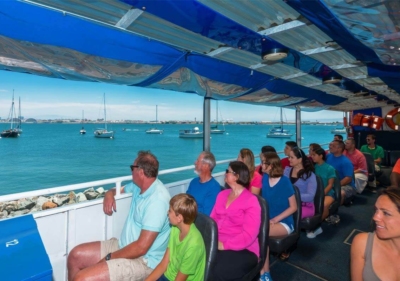 Passengers enjoying the SEAL Tour