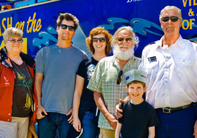 Image of people in front of SEAL tour