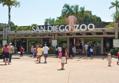 Image of San Diego Zoo Front Entrance